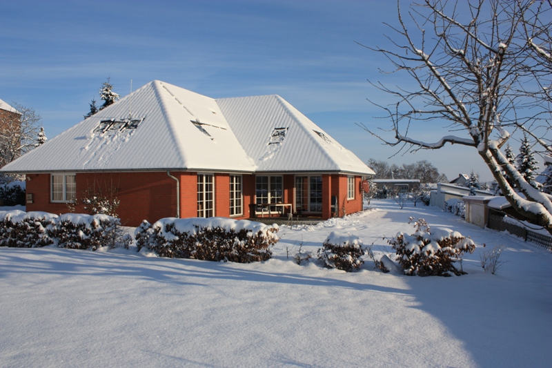Schnee in Belgern, Januar 2010